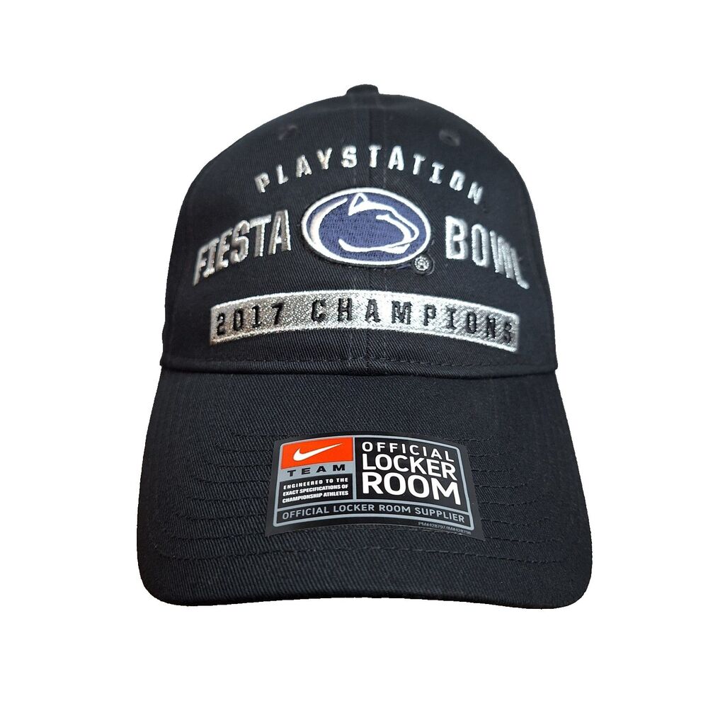 Men's Nwt Nike Hat Penn State Nittany Lions  2017 Fiesta Bowl Cap Champions